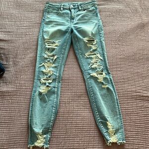 American Eagle Hi-Rise Jegging- 8 Regular